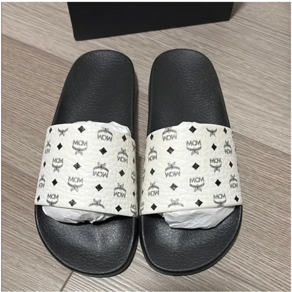MCM MONOGRAM SANDLES main image 4